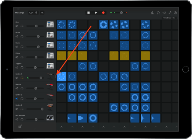 Cómo ajustar el volumen, mute e instrumentos de solista