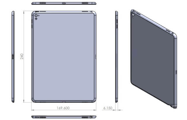 Nuevo diseño del iPad Air 3 reafirma el rumor de los 4 altavoces y teclado inteligente - copia - copia