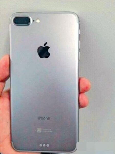 Una supuesta primera foto del iPhone 7 confirma los rumores de una cámara dual y conector inteligente