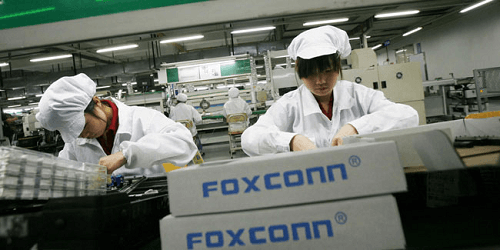Trabajadores de Foxconn recibirán bonos de pago