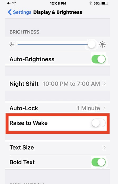 desactivar-raise-to-wake