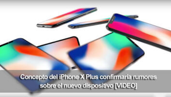 Concepto iPhone X Plus