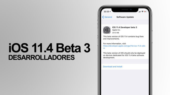 iOS 11.4 Beta 3
