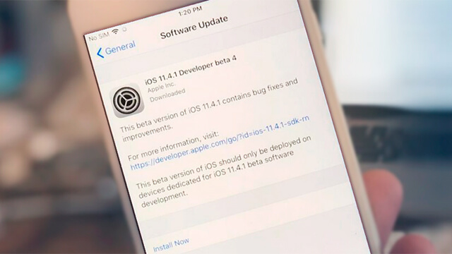 iOS 11.4.1 Beta 4