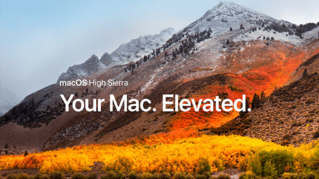 macOS High Sierra 10.13.5