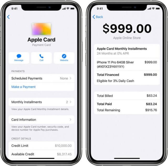 Apple Card Cómo funciona el plan de financiación del iPhone sin intereses