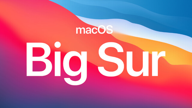 macOS Big Sur